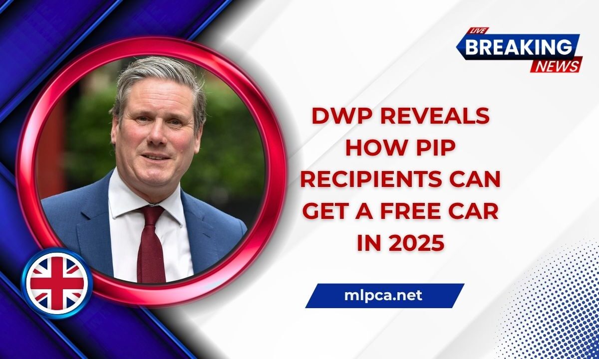 DWP Reveals How PIP Recipients Can Get A Free Car In 2025