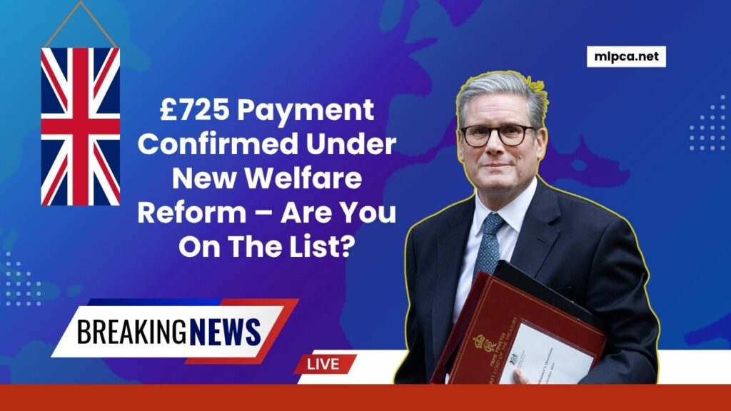 £725 Payment Confirmed Under New Welfare Reform – Are You On The List?