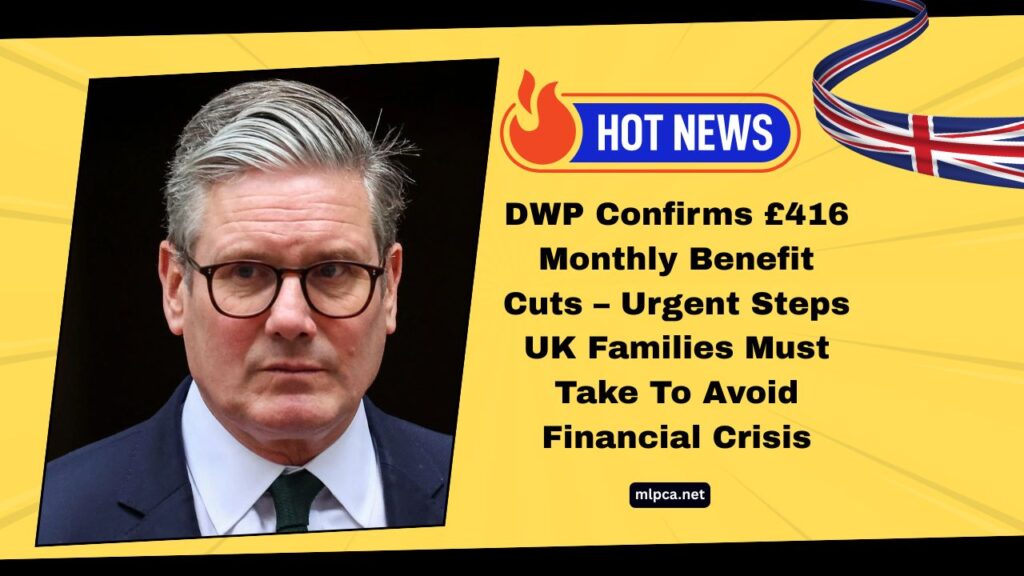DWP Confirms £416 Monthly Benefit Cuts – Urgent Steps UK Families Must Take To Avoid Financial Crisis