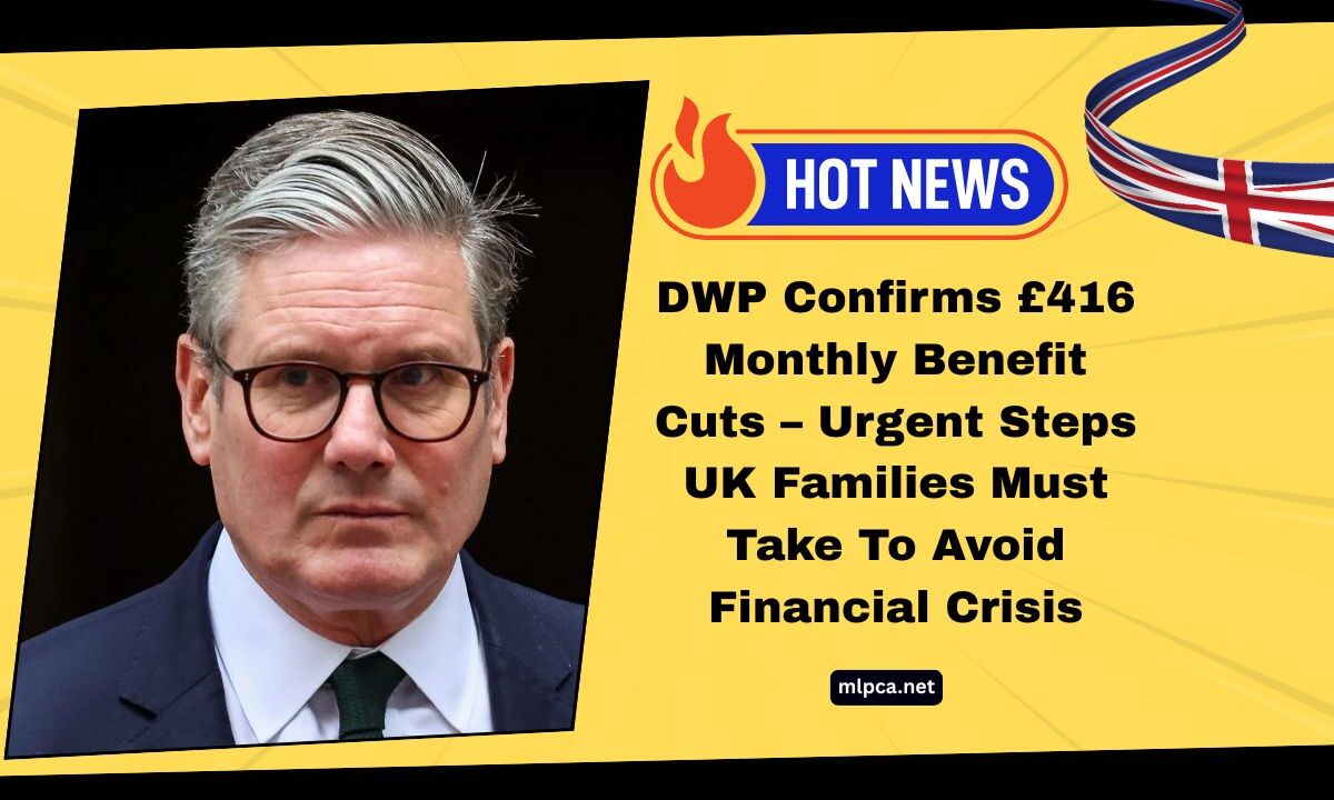 DWP Confirms £416 Monthly Benefit Cuts – Urgent Steps UK Families Must Take To Avoid Financial Crisis