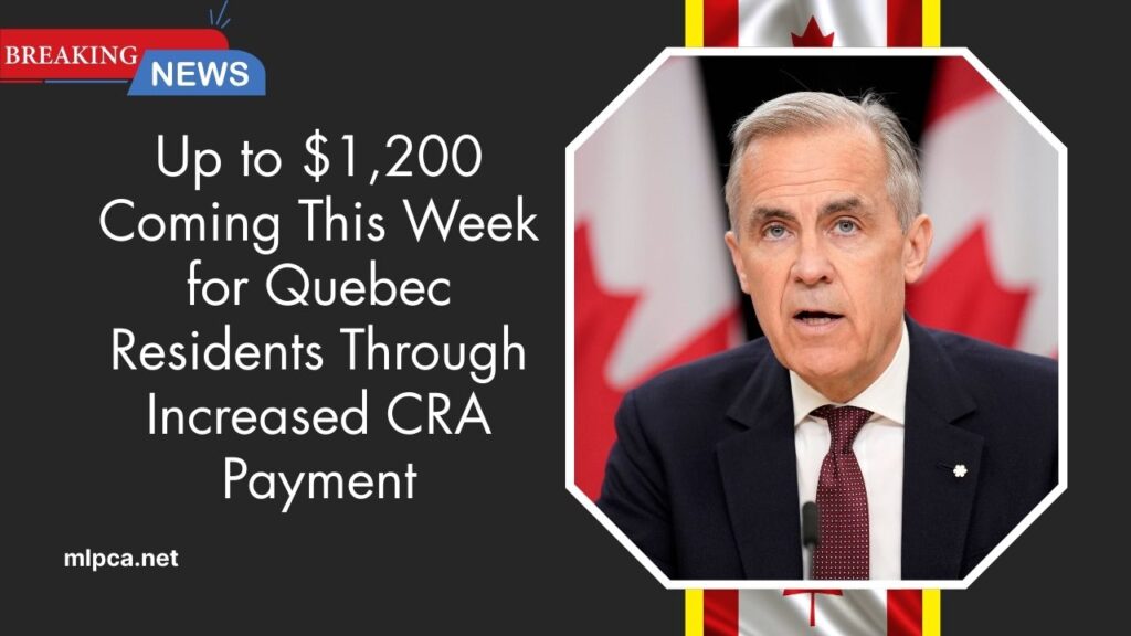 Up to $1,200 Coming This Week for Quebec Residents Through Increased CRA Payment
